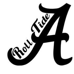 Vinyl Decal for Window - Alabama Roll Tide